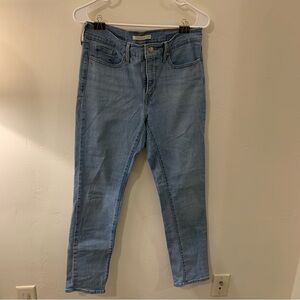 Classic Levis 312 Shaping Slim Women's Jeans size 29 Light Blue